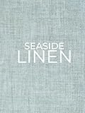 Seaside Linen: Decorative stacking book for Coffee Tables & Bookshelves | Perfect for Coastal Themed Home Decor Interior Design & Home Staging (Beach House Series)