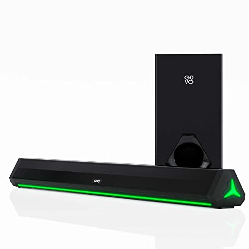GOVO GOSURROUND 900 | 200W Soundbar | 2.1 Channel Home Theatre | Deep Bass from 6.5” Subwoofer | BT v5.3, HDMI, AUX, USB Connectivity | 4 EQ Modes | S