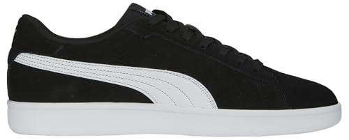 (-30%) PUMA Unisex Smash 3.0 Sneaker, Black White, 42 EU