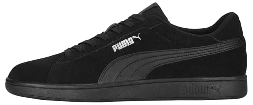 (-30%) PUMA Unisex Smash 3.0 Sneaker, Black Black Silver, 42 EU