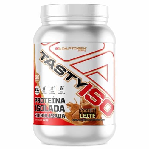 Whey Protein Isolado em Pó Adaptogen Science, Doce de Leite, 900g