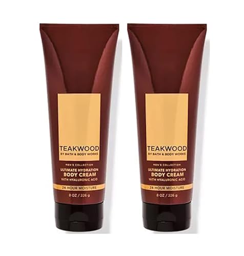 Bath And Body Works Mens Body Cream Mahogany Teakwood Scent Ultimate