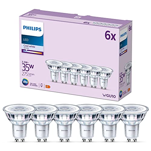 🔥 STARKER PREIS (-31%) PHILIPS LED Classic Lampe GU10, 6er Pack