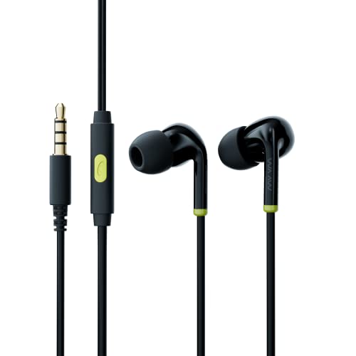 WAAW by ALOK Fone de Ouvido VIB 100EW com Fio de 1,2 Metros, Intra-Auricular, Microfone Integrado, Controle Multifunções