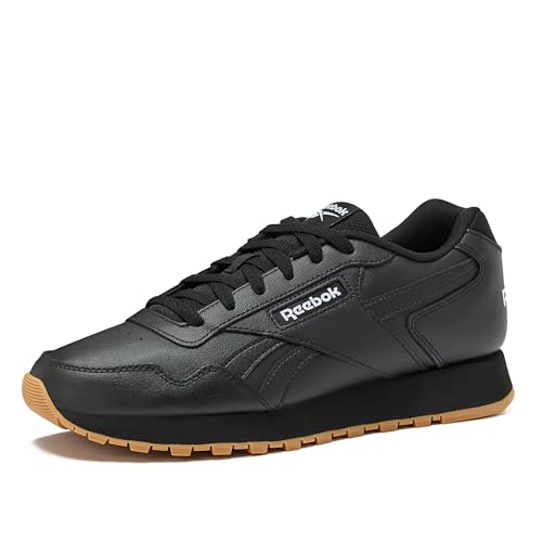 Reebok Unisex Glide Sneaker, Black/White/Gum, 7.5 US Men