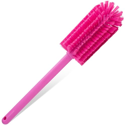 Carlisle FoodService Products Bottle Brush, Pink, 16 Inches