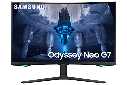Samsung 32-Inch Odyssey Neo G7 4K UHD 165Hz Curved Gaming Monitor
