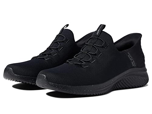 (-44%) Skechers Herren Ultra Flex 3.0 Right Away Slipper, Black White, 47.5 EU