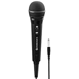 Zebronics MP100 Wired Microphone 63mm High Sensitivity Dynamic Mic Cardioid Polar Pattern for Karaoke Speech Stage Wedding 29 Meter Cable Length