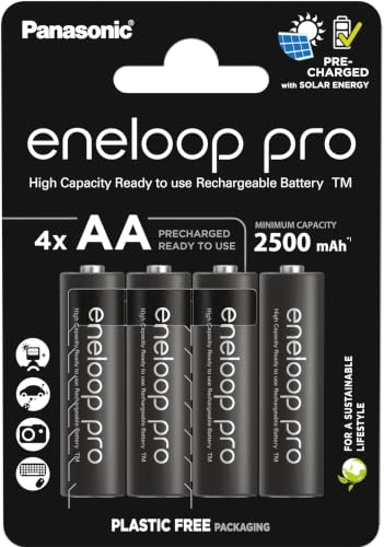 🔥 STARKER PREIS (-35%) eneloop pro AA/Mignon NI-MH Packung mit 4 Akkus