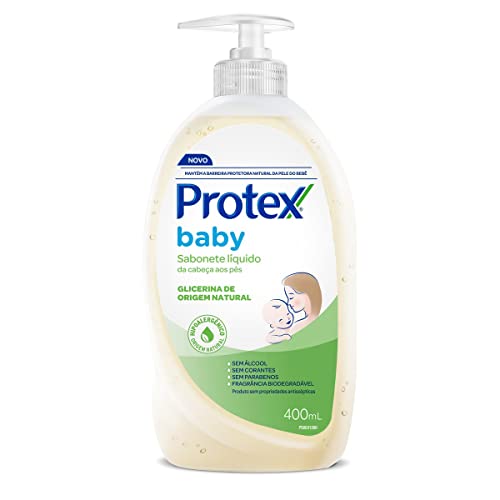 Protex Baby Glicerina Natural Sabonete Líquido Infantil, 400ml
