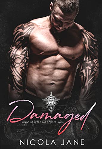 Damaged book cover