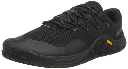 Merrell Men's Trail Glove 7 Sneaker, Black/Black, 10.5