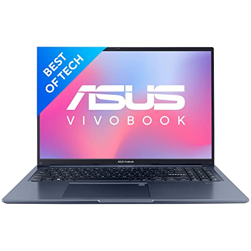 ASUS [SmartChoice Vivobook 16X (2022), 16-inch (40.64 cms) WUXGA, AMD Ryzen 5 5600H, Thin and Light Laptop (8GB/512GB SSD/Integrated Graphics/Win 11/O