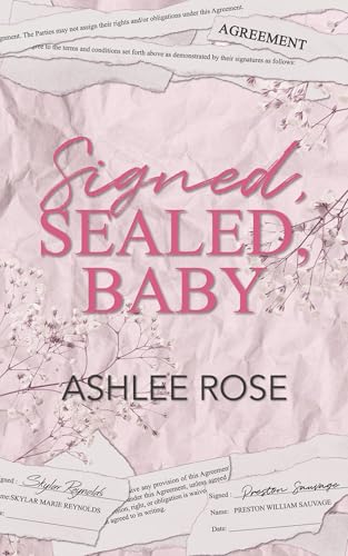 Signed, Sealed, Baby book cover
