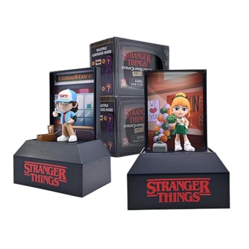 YuMe Official Stranger Things Upside Down Capsules – Series One 2 Pack Vintage Blind Box Action Figures, Netflix Collectible Toys for Fans & Collectors, 80s-Inspired Mystery Gift