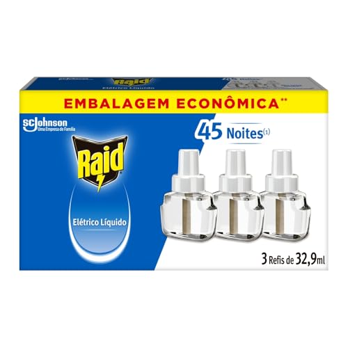 Refil Raid Elétrico: 3 Unidades por R$ 25,49! ⚡