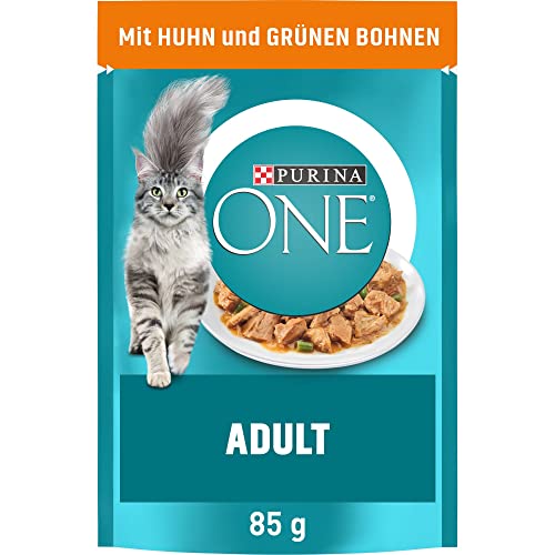 (-25%) PURINA ONE Adult, zarte Stückchen in Sauce mit Huhn, 26 x 85g