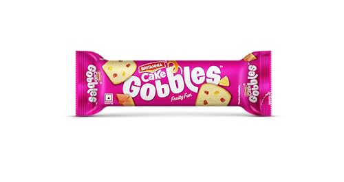 Britannia Gobbles Cake Bar Cake Fruity Fun, 30/45/55 G