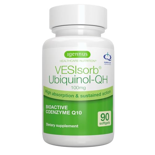 Ubiquinol CoQ10 100mg - 90 Capsulas VESIsorb