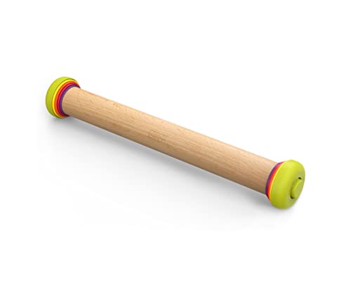 Joseph Joseph PrecisionPin Adjustable Rolling Pin with Thickness Rings