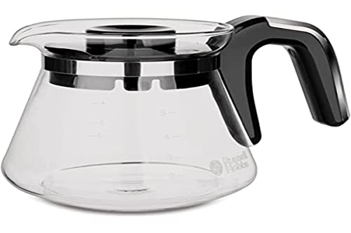 Russell Hobbs Replacement Glass Jug [for Coffee Machine Compact Home 24210-56] Glass Coffee Pot for Filter Coffee Machine 700325
