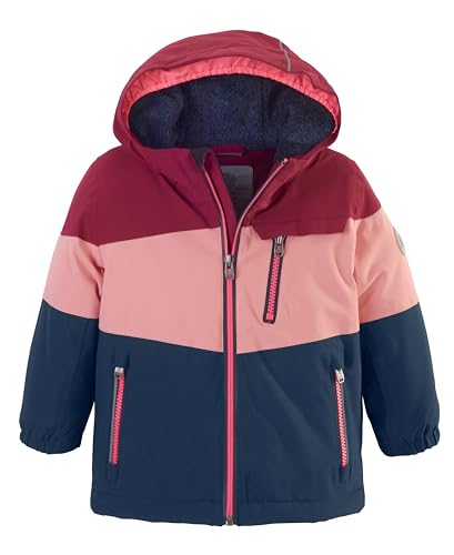 (-43%) Killtec Unisex Fisw 3 Mns Jckt Skijacke/ Funktionsjacke Mit Kapuze Und Schneefang, Brombeere, 122-128 EU