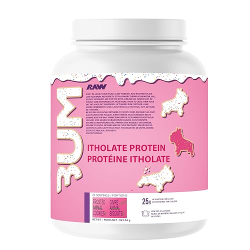 RAW Whey Isolate Protein Powder, Chocolate Peanut Butter (CBUM Itholate) - 100% Grass-Fed Sports Nutrition Powder for Muscle Growth & Recovery - Low-Fat, Low Carb, Naturally Flavored - 25 Servings