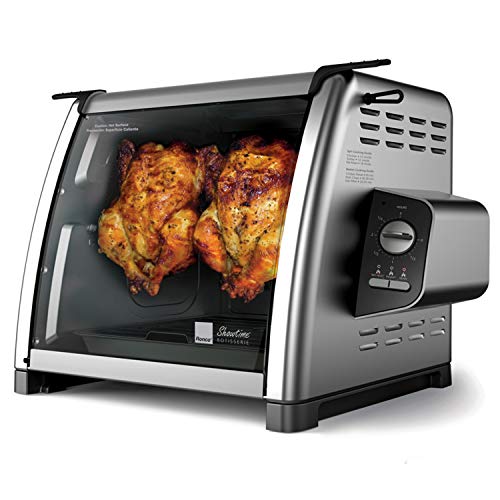 Ronco Modern Rotisserie Oven, Large Capacity (12lbs) Countertop Oven, Multi-Purpose Basket for Versatile Cooking, Easy-to-Use Controls