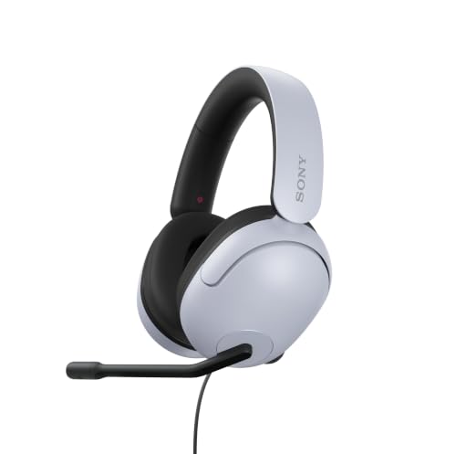 Sony INZONE H3, MDR-G300 Wired Gaming Headset, Over-Ear Headphones with 360 Spatial Sound, USB Wired Over-Ear Professional + USB Connector, flip to