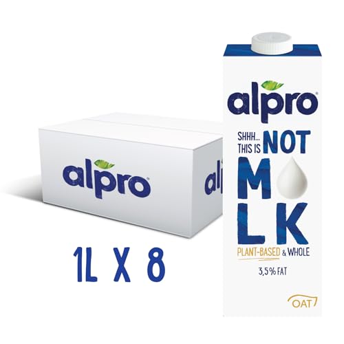 🔥 SELTEN SO GÜNSTIG (-56%) Alpro This is Not Milk 3,5% – 8x1L – 100% Pflanzlich & Voll – Zuckerfrei