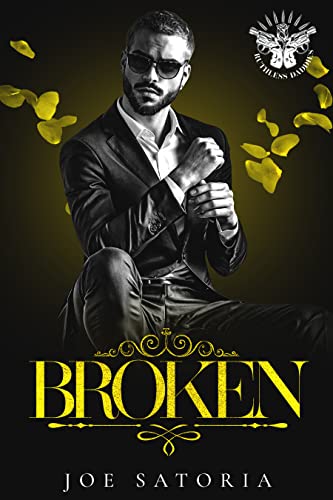 Broken book cover