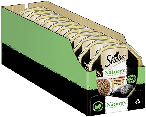 (-34%) SHEBA Schale Nassfutter für Katzen Nature's Collection in Sauce mit Truthahn 2 x 11 x 85g