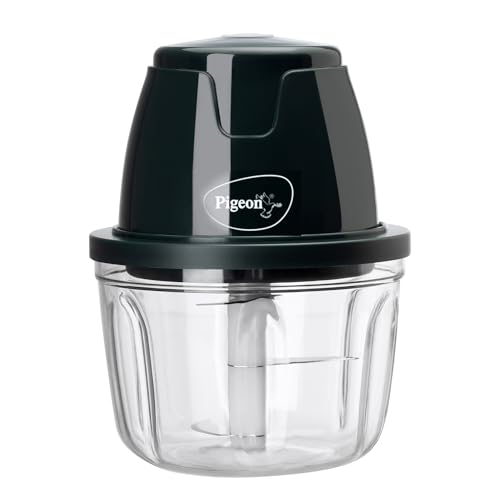 Pigeon Zoom Electric Chopper 350 ml, Portable with 3 Stainless Steel Blades