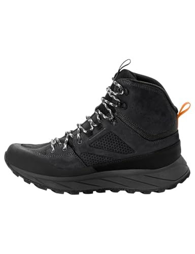 (-62%) Jack Wolfskin Herren Terraquest Texapore Mid M, Black, 46 EU