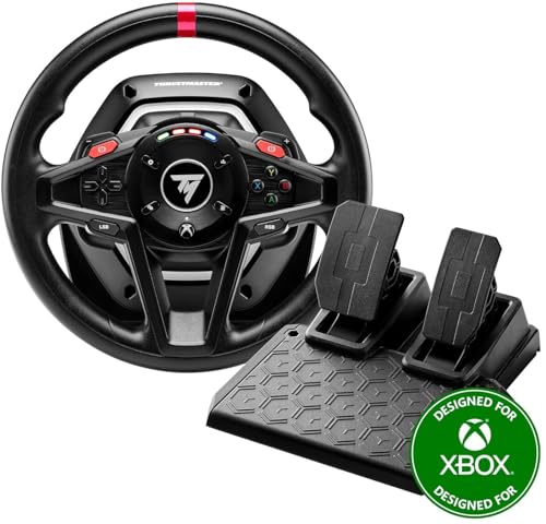 Thrustmaster T128X, Force Feedback Racing Wheel with Magnetic Pedals (Compatible with Xbox Series X|S, Xbox One, PC)