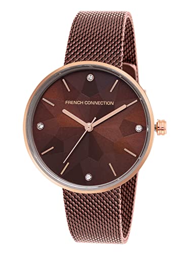French Connection Analog Brown Dial Women's Watch-FCN00015D