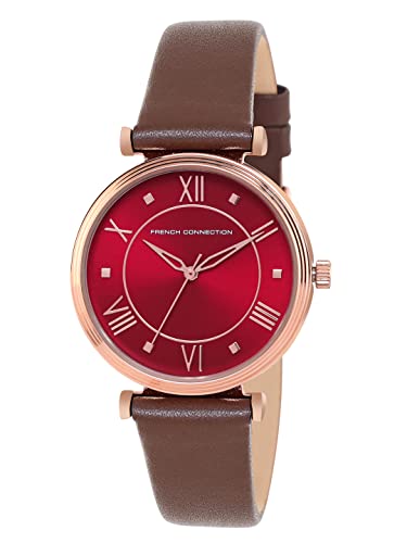 Women's Mirage Analog Watch Maroon Strap-FCP32BRL