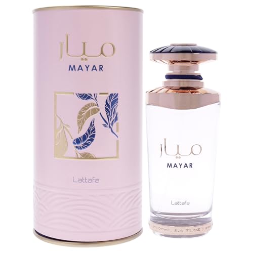 Lattafa Perfumes Mayar for Women Eau de Parfum Spray, 3.4 Ounces / 100 ml