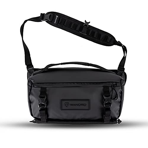 WANDRD ROGUE V1 9L Sling: Compact Camera Sling and Crossbody Bag with Fast Access, 3-Way Carry– Lightweight Everyday Bag Great for Travel, Photography, and Daily Use (Black)