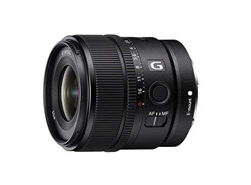 (-33%) Sony E 15 mm F1.4 G, APS-C-Weitwinkel-Objektiv, Festbrennweite