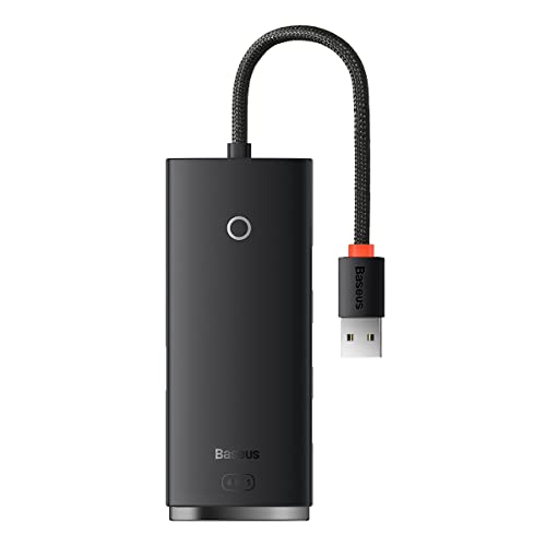 Baseus Lite Series USB Hub, 4-Port USB 3.0,…