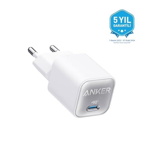 🔥 STARKER PREIS (-35%) Anker 30W USB C Ladegerät, GaN 511 Nano 3, PIQ 3.0 PPS Schnellladegerät