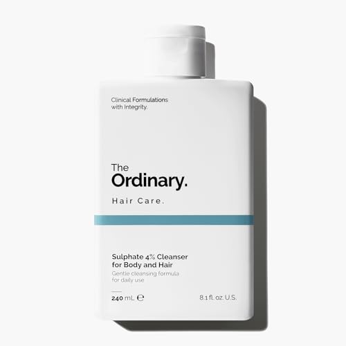 The Ordinary Sulphate 4% Cleanser for Body and Hair — Gentle Daily Cleansing for All Skin and Hair Types, 8.1 Fl Oz