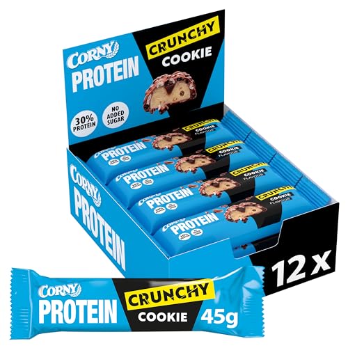 (-15%) Corny Protein Crunchy Cookie Flavor | 30% Protein | 12 x 45 g