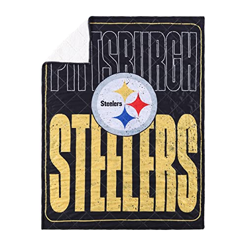 Pittsburgh Steelers NFL Big Game Sherpa Lined Throw