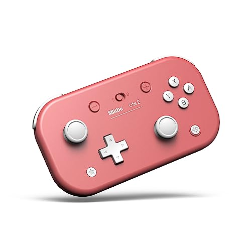 [Nintendo Switch] 8BitDo Lite 2 Bluetooth Gamepad for Switch, Switch Lite, Android and Raspberry Pi (Pink) - $10.50 at Amazon