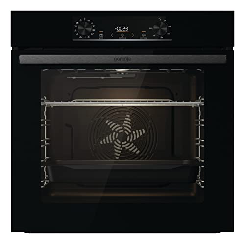 🔥 STARKER PREIS (-37%) Gorenje OptiBake BOS6737 E02B Einbau-Backofen / 77L / AquaClean/Heißluft/ExtraSteam/AirFry/PerfectGrill/Pizzamode 300°C/Schwarz