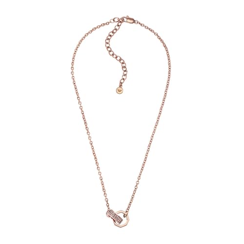 (-49%) Emporio Armani Unisex Roségold-Ton Edelstahl Halskette, EGS2891221