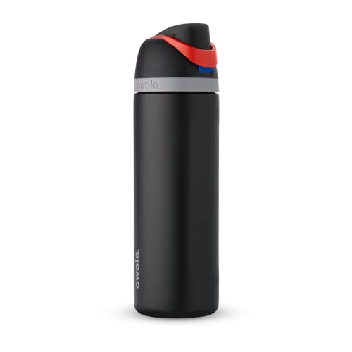 Owala Star Wars FreeSip Insulated Stainless Steel Water Bottle with Straw for Sports and Travel, BPA-Free, 24-Ounce, Darth Vader